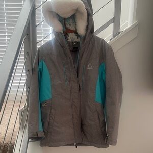 Gerry Weber Kids Gray and Blue Winter Jacket